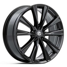 21" LEXUS NX200 NX250 NX350 WHEELS GT FORM REDOX GLOSS BLACK 21X8 5X114.3 +38