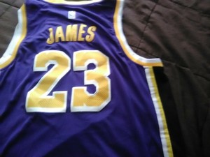 Lebron James Xxl Purple Lakers Jersey Size 54 New With Tags Nike Ebay