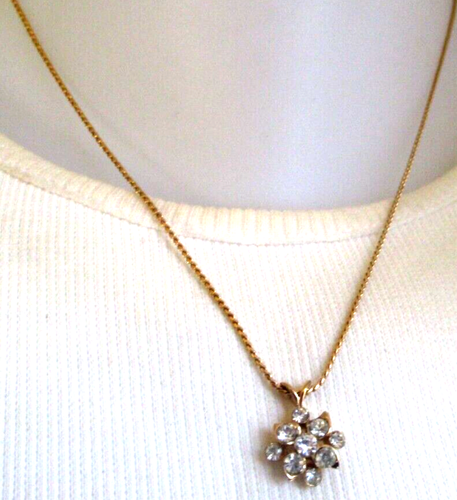 Collier chaîne plaqué or vintage : bijoux élégants - France