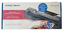 VuPoint Magic Wand Portable Handheld Scanner Auto Feed Dock PDSDK-ST470R-VP NEW