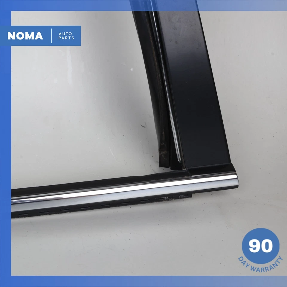 95-00 Lexus UCF20 LS400 puerta trasera derecha pasajero ventana marco exterior moldura OEM Foto 2 de 4