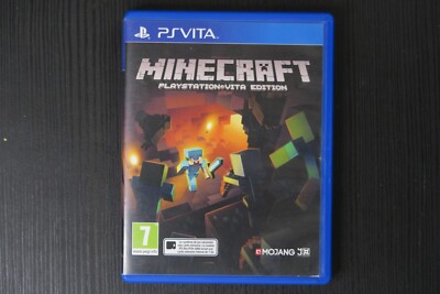 Minecraft Pour PlayStation Vita (PS Vita) - Version PAL FR, état Correct, Fonctionnel