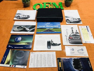 2008 SAAB 9-5 95 OWNERS MANUAL SET SEDAN WAGON 2.3T AERO 2.3L V4 260hp (FAST SHP