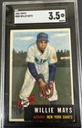 1953 Topps Willie Mays #244 SGC 3.5 Clean Card
