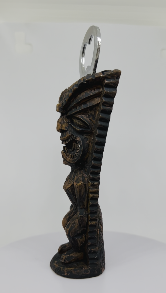 Hawaiian Good Luck Tiki God of Money Polyresin Bottle Opener from