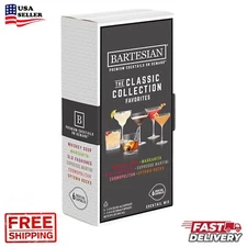 Bartesian Classic Collection 6 Cocktail Mixer Capsules, Pack of 6 
