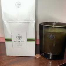 2X  Luxury Soy Candle Santa Barbara 9oz NIB Box Distress