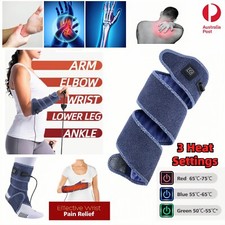 Electric Heating Brace Belt Wrap Ankel Strap Arm Wrist Leg Joint Pain Relief AU