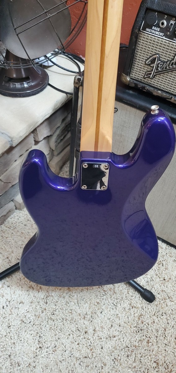 Fender Jazz Bass Guitar 1999 Midnight Blue Mexico MIM | eBay