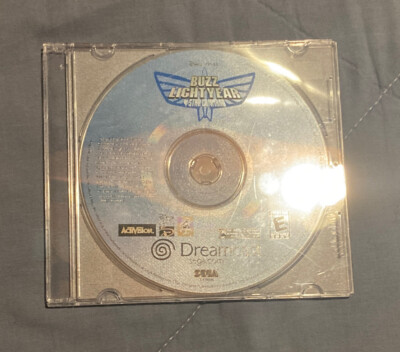 Buzz Lightyear of Star Command (Sega Dreamcast, 2000) - Tested, Works Disc Only