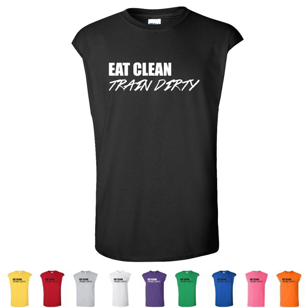 Sleeveless Cut-off T-Shirts 