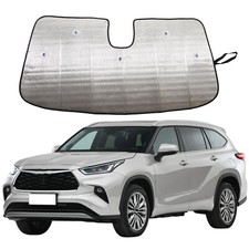 Front Sunshade Windshield Visor Sun Shade For 2020-23 Toyota Highlander Hybrid Front Sunshade Windshield Visor Sun Shade For 2020-23 Toyota Highlander Hybrid