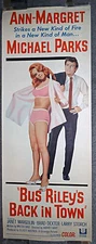 BUS RILEY'S BACK IN TOWN orig rolled14x36 movie poster ANN-MARGRET/MICHAEL PARKS