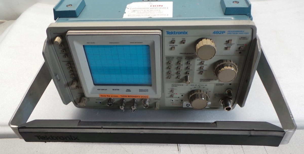 Tektronix 492 Spectrum Analyzer, 50kHz to 21GHz, SN B043529 | eBay