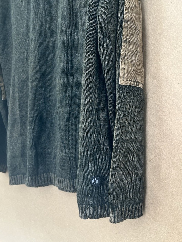 Vintage Xtreme Gear Sweater Padded Shoulder, Padded Elbow Men SIZE L