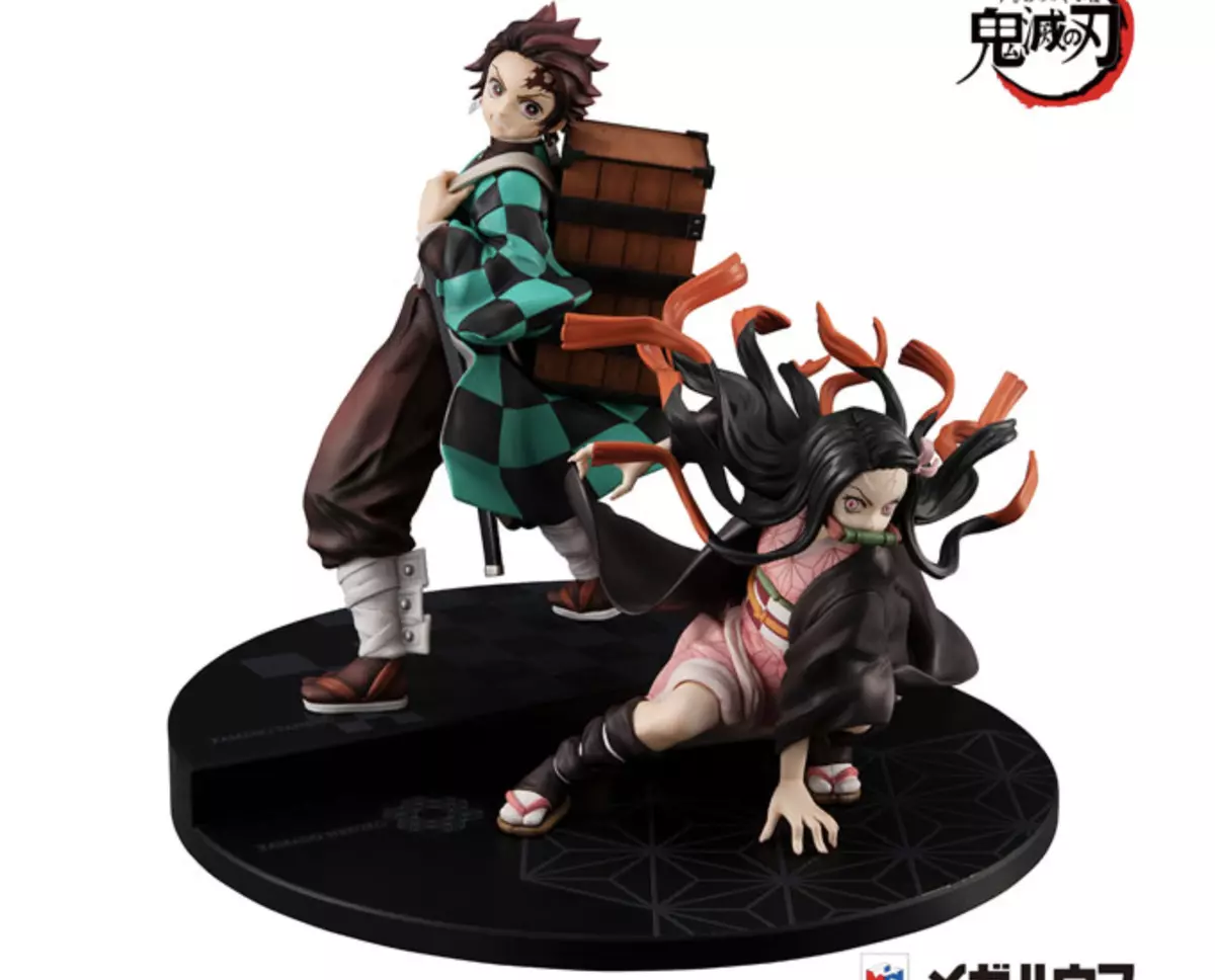 Figura Demon Slayer Nezuko kamado & Tanjiro Kamado Megahouse