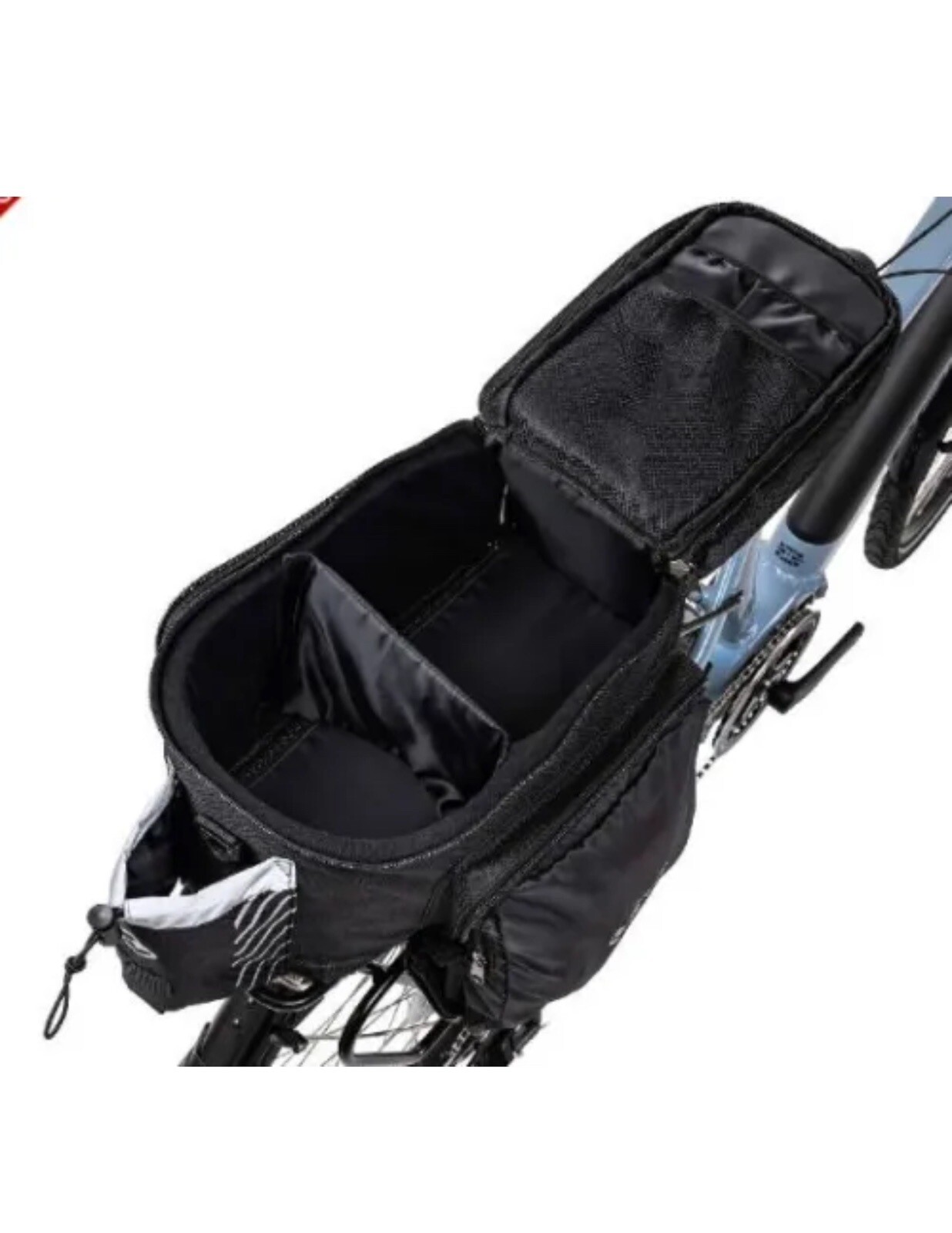 ETC Rear Rack Top Bag Expandble Storage for your Bike 12 litre capacity