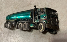 1982 Great American Buckle Company Semi Tanker Truck Belt 18 Wheeler vintage