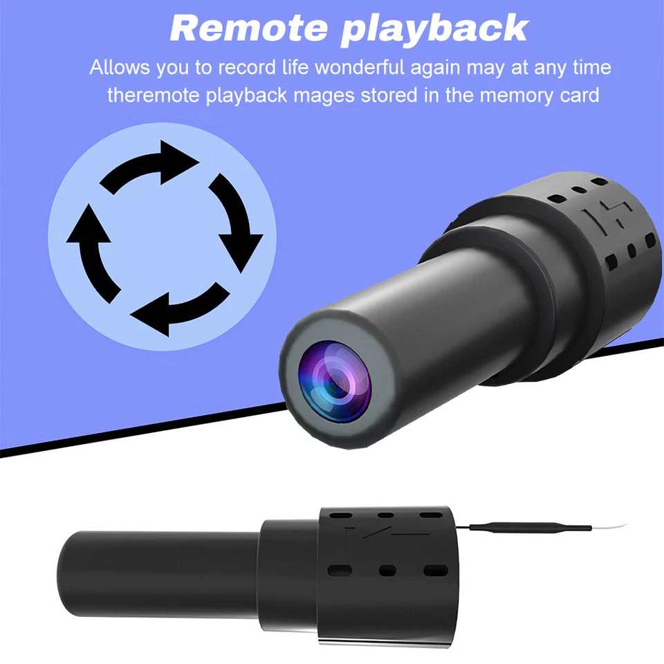 HD Micro Camera Video Recorder 1080p Video Recorder IP Remote Monitoring WiFi - Image 3 of 4