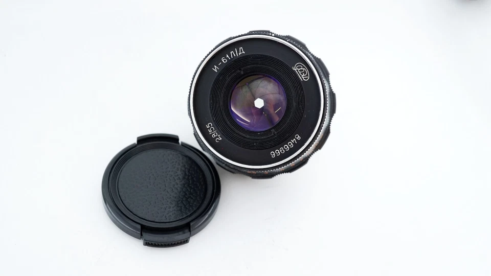 Vintage portrait lens Industar 61L/D m39 2,8/55 FED Zorki Leica LTM Camera L39 - Image 4 of 4