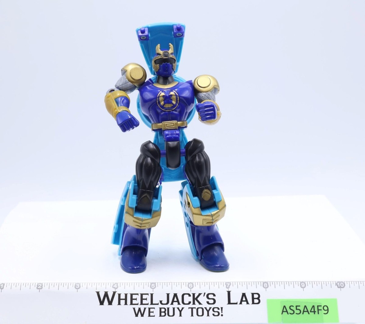 Ninja Storm Navy Thunder Triple Zord Morphin Power Rangers 2002