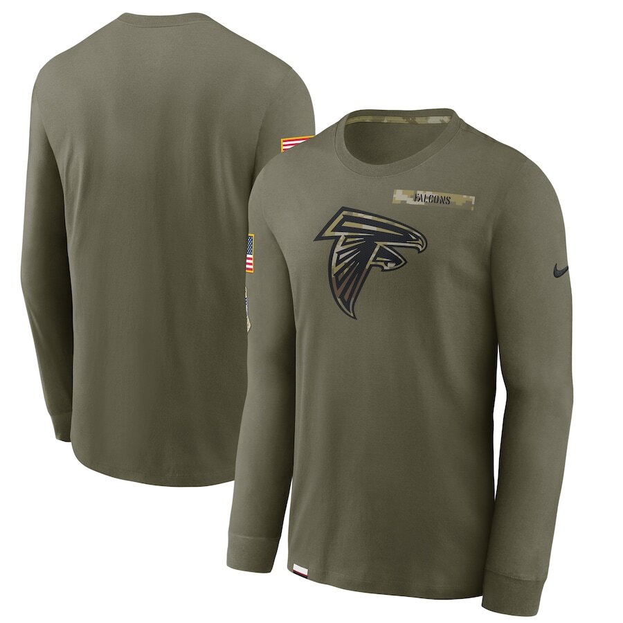 NWT Nike Women's Atlanta Falcons 2021 Salute To Service Long