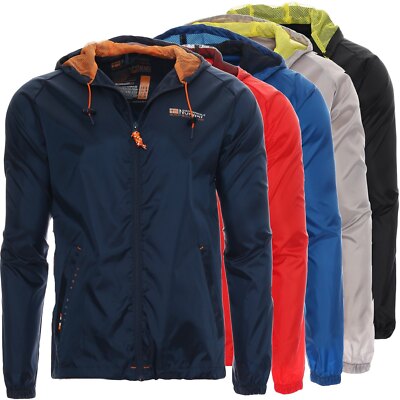 Geographical Norway Herren Jacke Regenjacke Übergang Windbreaker Baxter