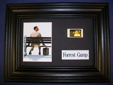 FORREST GUMP Framed Movie Film Cell Memorabilia Compliments poster dvd