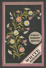 Victorian Trade Card "The 'White' Sewing Machine" - A late 1800's