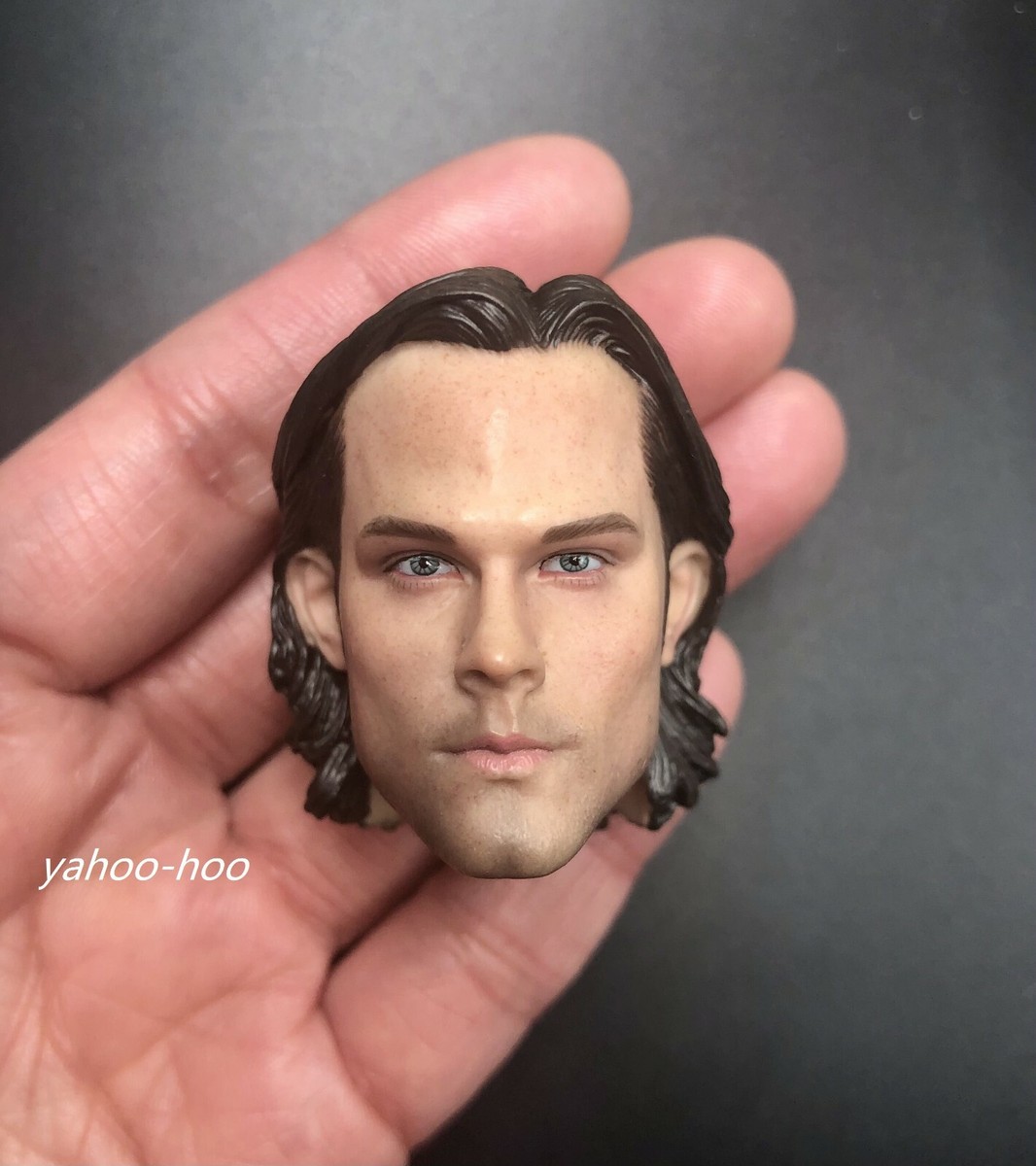 1/6 Sam Winchester head Jared Padalecki Supernatural For 12'' male