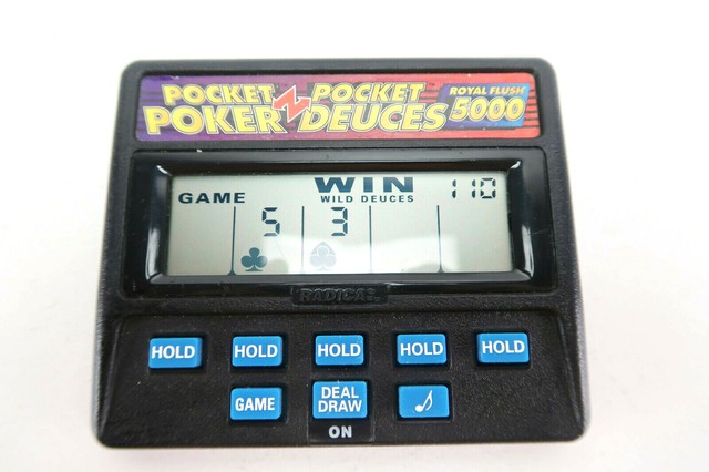 pocket poker handheld game