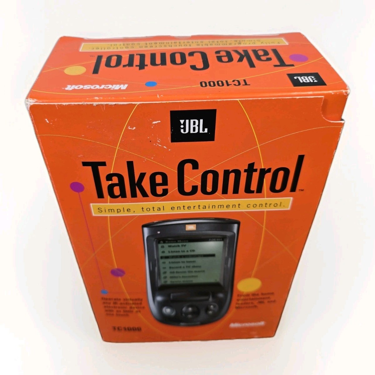 TVドラマ JBL contro5 JBL TC1000 Microsoft Programmable Backlit Touchscreen Remote