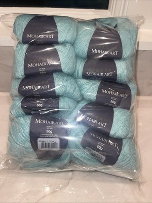 Jaeger  Mohair Art  Alpine Color 50% Mohair 50% Nylon 10x50g=500 g New