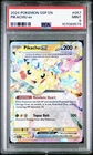 Pikachu ex 057/191 Double Rare Sv08: Surging Sparks PSA 9