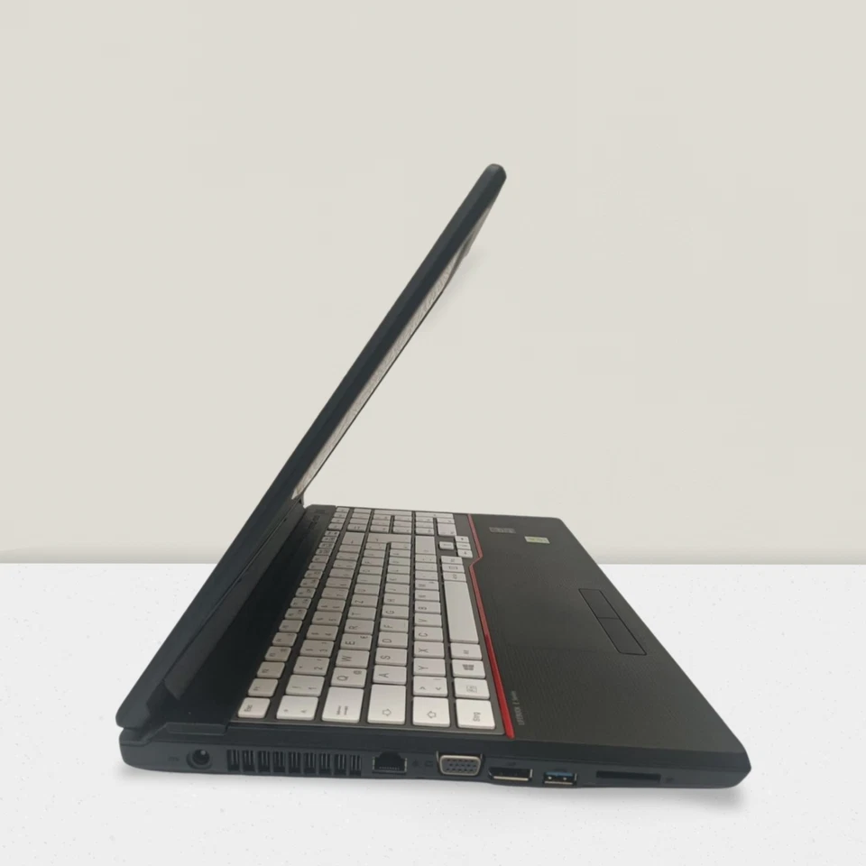 Fujitsu Lifebook E554 Notebook Laptop i3 8GB RAM 256GB SSD 15.6 FHD - Bild 3 von 4