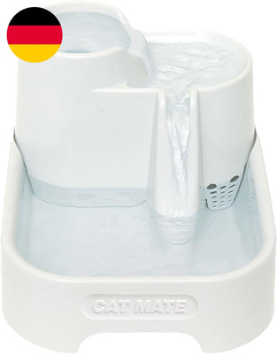 Cat Mate Mehrstufiger Haustier-Trinkbrunnen   Für Katzen Und Kleine Hunde, Leise