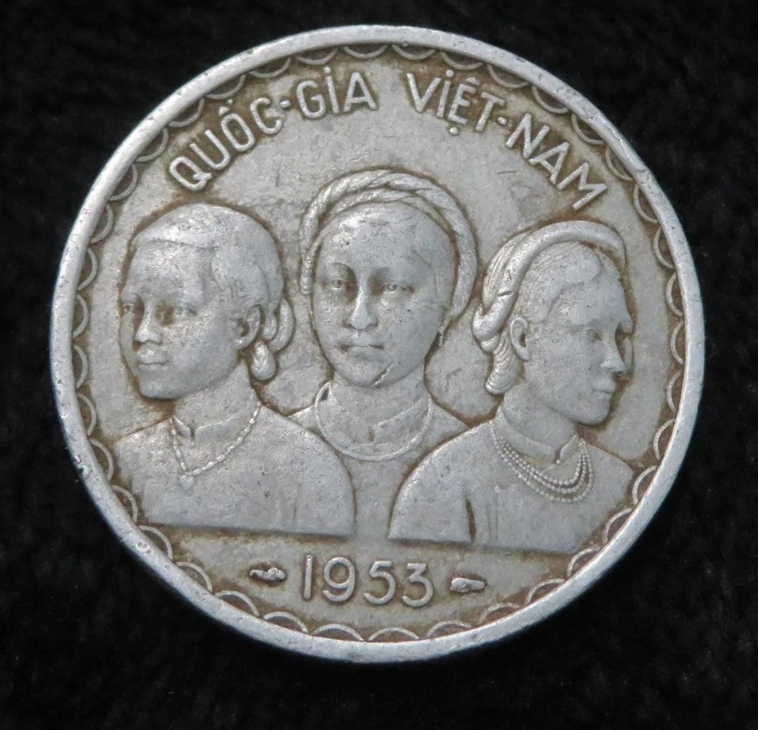 ベトナム 20スー硬貨☆1953年／未使用／3人の女性像／NGC MS64／ 1953 Vietnamese Coins for sale | eBay