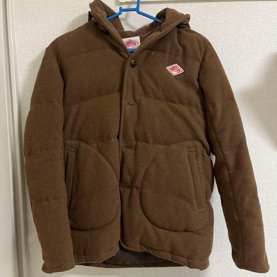 DANTON Women Collaboration Beams Custom Made Down Jacket S Covered Button Logo B