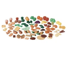 New In Box Step2 Play Food Assortment 101 Pieces. Kids Pretend Toys