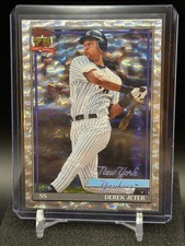 Derek Jeter 2026 Topps 1991 Silver Crackleboard Foil #T91-30 - Yankees