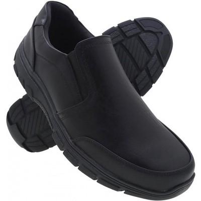 Norway Originals Herren Slipper Halbschuhe Schwarz bequem rutschfest Nr. 955410