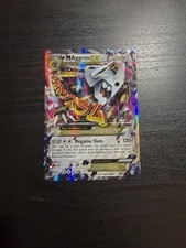 Pokemon M Aggron EX 94/160 Primal Clash Holo Ultra Rare Card Moderately Played