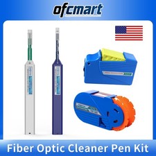 Fiber Optic Cleaner Pen for 1.25/2.5mm LC/SC/FC/ST ,Cassette type fiber cleaner