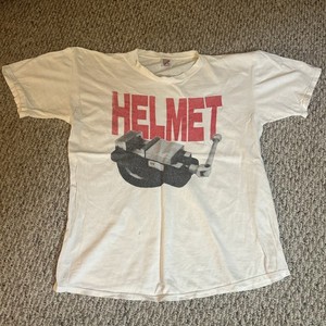 Vintage Helmet Band Shirt | eBay