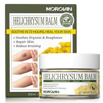 Morovan Elderly Bruise Balm Helichrysum: Multi-Purpose Skin Balm for Bruises