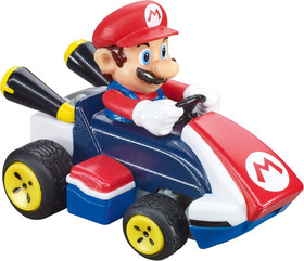 RC Mario Kart Tabletop Toy Racing Set Featuring Mario Luigi and 2 Radio Controls
