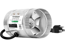 VIVOSUN 4" Inline Duct Fan 100 CFM HVAC Exhaust Ventilation Fan with Low Noise 