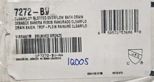 Kohler Clearflo 1-1/2" Tub Drain Kit - with Overflow Brushed Bronze
