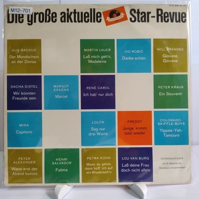Die Große Aktuelle Polydor-Star-Revue 6. Folge, 12'' Vinyl (F/G-), M12-701