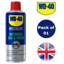 WD-40 Specialist Motorbike Wax & Polish Shine Clean, Wash 400ml - Pack of 1 29.98 per litre
